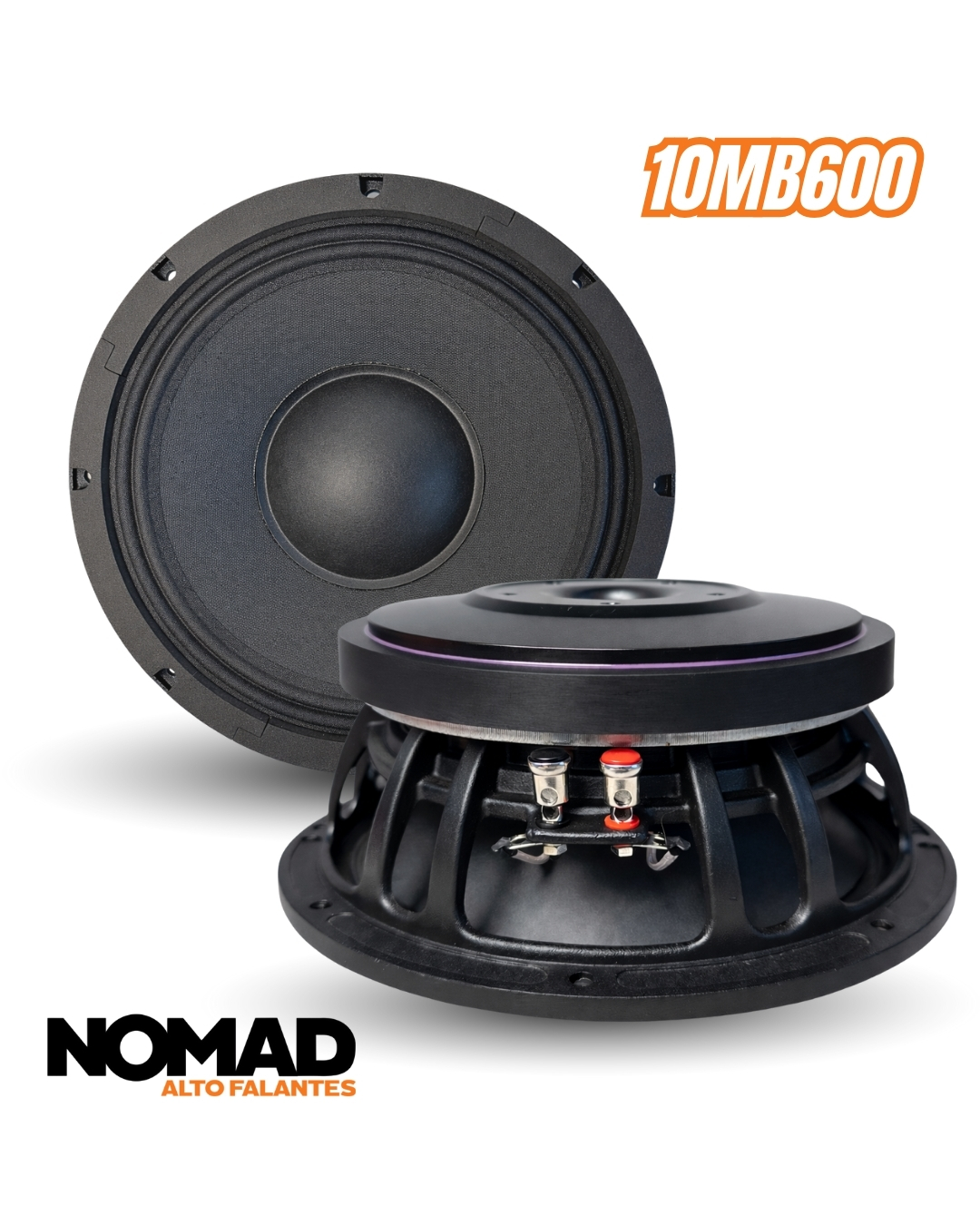 Alto-falante Woofer 10 polegadas 10MB600 para som profissional