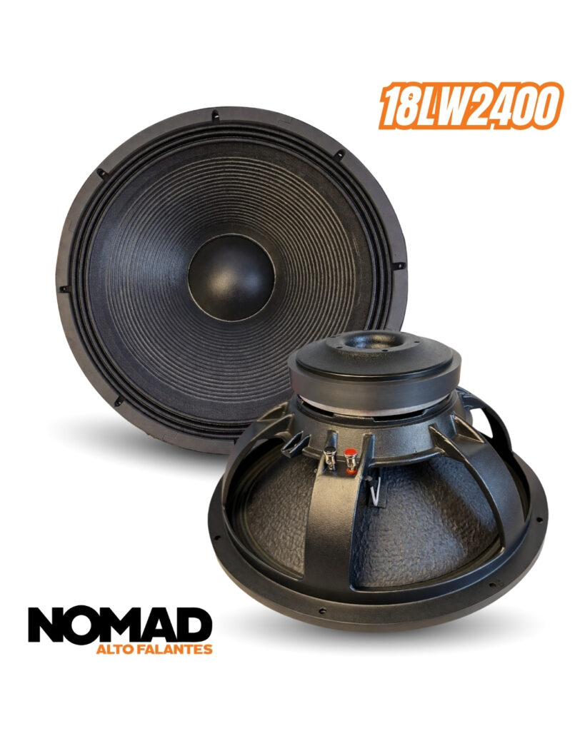 Alto-falante Woofer 18 polegadas 18lw2400 para som profissional